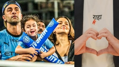 Alia Bhatt shares a glimpse of Ranbir Kapoor's bond with Raha Alia Bhatt shares a glimpse of Ranbir Kapoor's bond with Raha