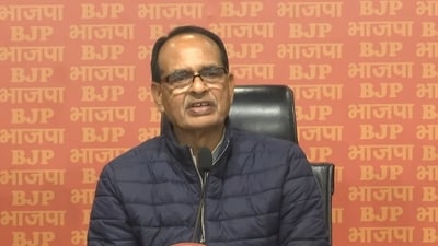 Union minister Shivraj Singh Chouhan speaks during a press conference at the BJP headquarters on Thursday. (BJP/X) Union minister Shivraj Singh Chouhan speaks during a press conference at the BJP headquarters on Thursday. (BJP/X)