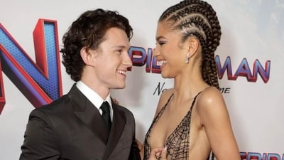 Tom Holland and Zendaya often mirror each other subconsciously. That’s a sign of familiarity, not love. (HT_PRINT) Tom Holland and Zendaya often mirror each other subconsciously. That’s a sign of familiarity, not love. (HT_PRINT)