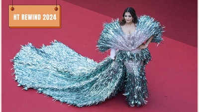 Aishwarya Rai in a Falguni Shane Peacock gown at Cannes made of a fashion fail of 2024. Aishwarya Rai in a Falguni Shane Peacock gown at Cannes made of a fashion fail of 2024.