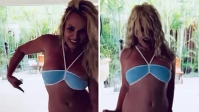 Britney Spears drops new dance routine on IG Britney Spears drops new dance routine on IG