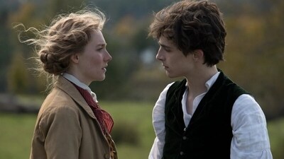 Saoirse Ronan and Timothee Chalamet starred together in Little Women. Saoirse Ronan and Timothee Chalamet starred together in Little Women.