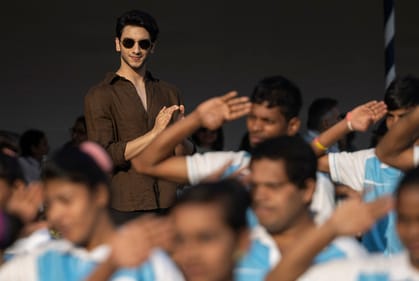 Vedang Raina was the chief guest at his school (Photo: Satish Bate) Vedang Raina was the chief guest at his school (Photo: Satish Bate)