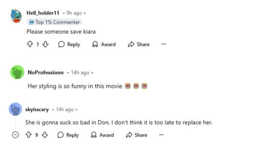 Comment section of Dhop's promo Comment section of Dhop's promo