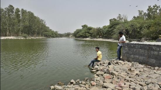 According to NGT, there are 1,367 identified water bodies in Delhi. (HT ARCHIVE)