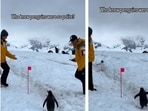 The video was shot at Antarctic Peninsula The video was shot at Antarctic Peninsula