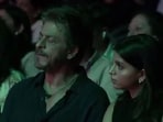 Shah Rukh Khan and Suhana Khan at AbRam Khan's annual day function
