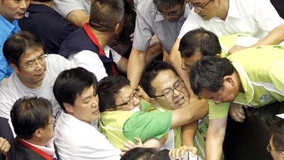 DPP lawmakers also referred to the opposition's plan as a means to undermine democracy and create a "parliamentary dictatorship,"&nbsp; 