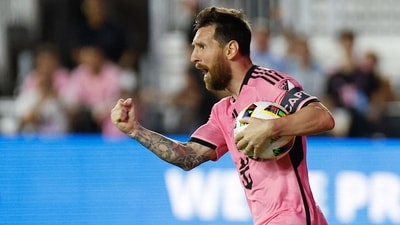 Lionel Messi in action for Inter Miami. (AFP) Lionel Messi in action for Inter Miami. (AFP)