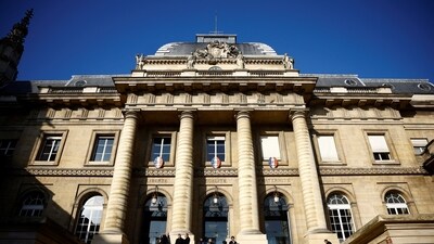 General view of the courthouse on the Ile de la Cite on the first day of the trial of eight people accused of involvement in the beheading of French history teacher Samuel Paty by a suspected Islamist in 2020 in an attack outside his school in the Paris suburb of Conflans-Sainte-Honorine, in Paris, France, November 4, 2024. (REUTERS)