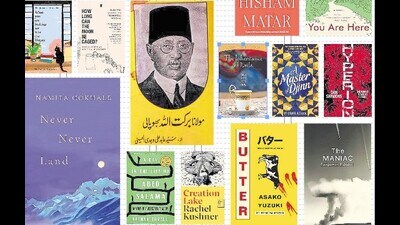 Japanese novels, science fiction, books on Palestine and more. (Akash Shrivastav) Japanese novels, science fiction, books on Palestine and more. (Akash Shrivastav)
