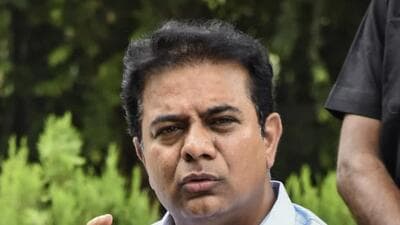 Justice Shravan Kumar, who heard the arguments over a quash petition filed by KTR, as the BRS leader is popularly known, directed that the ACB authorities not to arrest him till December 30 (PTI) Justice Shravan Kumar, who heard the arguments over a quash petition filed by KTR, as the BRS leader is popularly known, directed that the ACB authorities not to arrest him till December 30 (PTI)