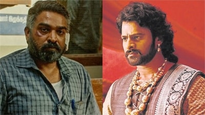 Vijay Sethupathi's Maharaja beats Prabhas' Baahubali 2 in China. Vijay Sethupathi's Maharaja beats Prabhas' Baahubali 2 in China.