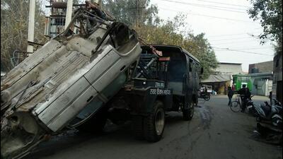 Tata Motors and Tata International have started a new registered vehicle scrapping facility in Pune. ((PIC FOR REPRESENTATION))