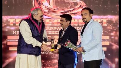 The second half of the event was dedicated to the TBD Excellence Awards, chaired by Union Minister of Textiles, Giriraj Singh. The awards recognized exemplary work in HR management by individuals and organizations, demonstrating the industry’s commitment to innovation and employee welfare. (HT PHOTO) The second half of the event was dedicated to the TBD Excellence Awards, chaired by Union Minister of Textiles, Giriraj Singh. The awards recognized exemplary work in HR management by individuals and organizations, demonstrating the industry’s commitment to innovation and employee welfare. (HT PHOTO)