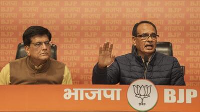 Union ministers Piyush Goyal and Shivraj Singh Chouhan address a press conference at BJP HQ in New Delhi on Thursday. (PTI Photo) Union ministers Piyush Goyal and Shivraj Singh Chouhan address a press conference at BJP HQ in New Delhi on Thursday. (PTI Photo)