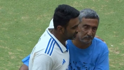 File photo of Ashwin with his father Ravichandran File photo of Ashwin with his father Ravichandran