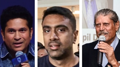 Ravichandran Ashwin received calls from both Sachin Tendulkar and Kapil Dev Ravichandran Ashwin received calls from both Sachin Tendulkar and Kapil Dev