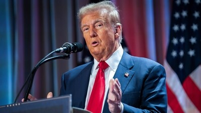 Just hours before the vote, Donald Trump had backed the Republican-led federal ops funding and debt-limit deal. (AP) Just hours before the vote, Donald Trump had backed the Republican-led federal ops funding and debt-limit deal. (AP)