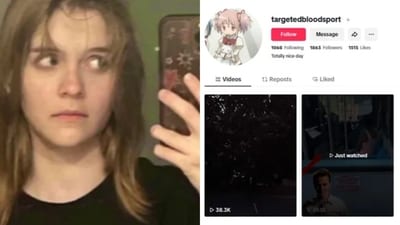 According to the Anti-Defamation League’s Centre on Extremism, Natalie Rupnow's TikTok username was @targetedbloodsport. (TMZ) According to the Anti-Defamation League’s Centre on Extremism, Natalie Rupnow's TikTok username was @targetedbloodsport. (TMZ)