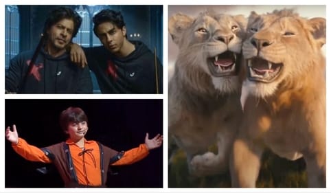 Shah Rukh Khan, Aryan Khan, and AbRam Khan have done the voiceover for Disney's Mufasa: The Lion King's Hindi version. Shah Rukh Khan, Aryan Khan, and AbRam Khan have done the voiceover for Disney's Mufasa: The Lion King's Hindi version.
