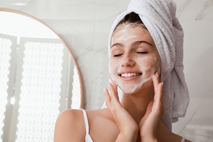 Get a pH-balanced face wash. (Shutterstock) Get a pH-balanced face wash. (Shutterstock)