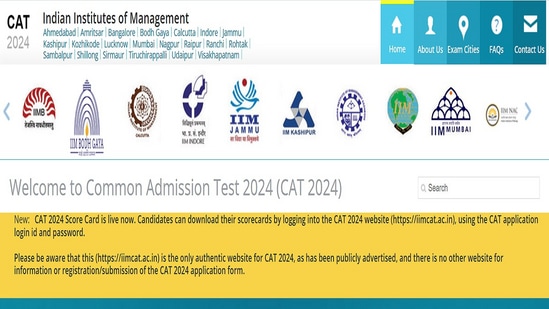 CAT Result 2024 Live Updates: IIM CAT scorecard out, direct link here CAT Result 2024 Live Updates: IIM CAT scorecard out, direct link here