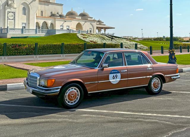 The 6.9 variant of the Mercedes-Benz W116 450 SEL was once the fastest production sedan in the world. The 6.9 variant of the Mercedes-Benz W116 450 SEL was once the fastest production sedan in the world.