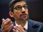 Google CEO Sundar Pichai testifies during a House Judiciary Committee hearing on Capitol Hill. Google CEO Sundar Pichai testifies during a House Judiciary Committee hearing on Capitol Hill.