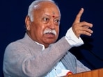 RSS chief Mohan Bhagwat. RSS chief Mohan Bhagwat.