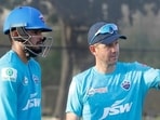 File image of Ricky Ponting with Shreyas Iyer. File image of Ricky Ponting with Shreyas Iyer.