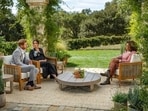 Oprah Winfrey called Meghan Markle her neighbour friend after receiving a Tatcha Hinoki skincare set. (Joe Pugliese/Harpo Productions via AP) Oprah Winfrey called Meghan Markle her neighbour friend after receiving a Tatcha Hinoki skincare set. (Joe Pugliese/Harpo Productions via AP)
