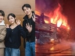 Fire breaks out at the K-drama set. (left to right) Cho Seung Woo, Roh Yoon Seo and Nam Joo Hyuk were confirmed as the leading cast for Netflix's East Palace K-drama. Fire breaks out at the K-drama set. (left to right) Cho Seung Woo, Roh Yoon Seo and Nam Joo Hyuk were confirmed as the leading cast for Netflix's East Palace K-drama.
