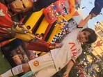 Saba Pataudi shared an inside video from Taimur Ali Khan's 8th birthday celebrations. Saba Pataudi shared an inside video from Taimur Ali Khan's 8th birthday celebrations.