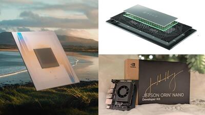 (Clockwise from bottom right) Nvidia’s Jetson Orin Nano Super, Google Willow and its competitor from China, the Zuchongzhi 3 (Official images) (Clockwise from bottom right) Nvidia’s Jetson Orin Nano Super, Google Willow and its competitor from China, the Zuchongzhi 3 (Official images)