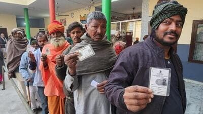 A ward each in Tanda and Hariana municipal committees had gone to polls, and the Congress and the AAP won these seats, respectively. (HT Photo)
