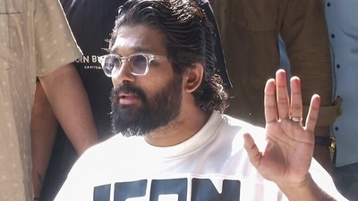 Allu Arjun was arrested on December 13 and released on interim bail on December 14 in Pushpa 2 stampede case. (ANI) Allu Arjun was arrested on December 13 and released on interim bail on December 14 in Pushpa 2 stampede case. (ANI)