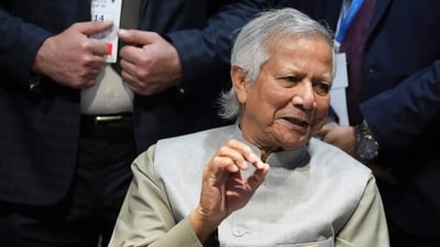 Muhammad Yunus, the head of Bangladesh's interim government. (AP file photo) Muhammad Yunus, the head of Bangladesh's interim government. (AP file photo)
