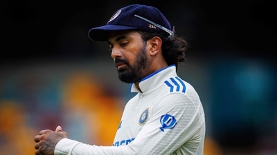 India's KL Rahul reacts during day five of the third cricket Test match between Australia and India at The Gabba in Brisbane on December 18, 2024. (Photo by Patrick HAMILTON / AFP) / -- IMAGE RESTRICTED TO EDITORIAL USE - STRICTLY NO COMMERCIAL USE -- (AFP) India's KL Rahul reacts during day five of the third cricket Test match between Australia and India at The Gabba in Brisbane on December 18, 2024. (Photo by Patrick HAMILTON / AFP) / -- IMAGE RESTRICTED TO EDITORIAL USE - STRICTLY NO COMMERCIAL USE -- (AFP)