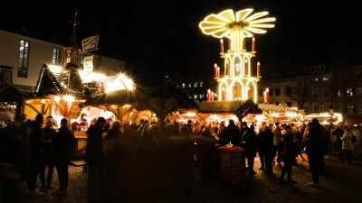 The Christmas Market in Heidelberg delivering a hearty dose of nostalgia alongside comforting food. (AFP) The Christmas Market in Heidelberg delivering a hearty dose of nostalgia alongside comforting food. (AFP)