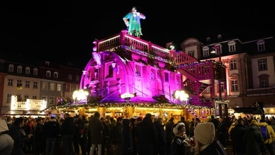 Germany, the king of Christmas markets, usually springs to mind, when you think of the holiday season. The Christmas Market in Heidelberg seen packed with people on December 20. (AFP) Germany, the king of Christmas markets, usually springs to mind, when you think of the holiday season. The Christmas Market in Heidelberg seen packed with people on December 20. (AFP)