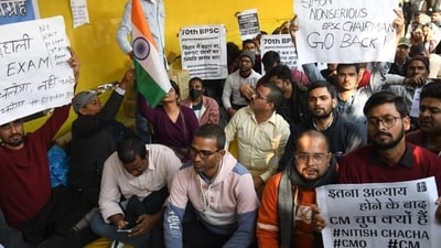 Candidates said that the state BJP president had assured that action will be taken on their demands. (Santosh Kumar) Candidates said that the state BJP president had assured that action will be taken on their demands. (Santosh Kumar)