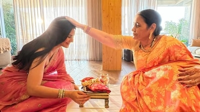 Katrina Kaif's haircare is sorted thanks to her MIL Veena Kaushal Katrina Kaif's haircare is sorted thanks to her MIL Veena Kaushal