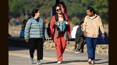 The rain is expected to begin in the western districts of the state and spread to central and eastern regions by December 28. (HT Photo) The rain is expected to begin in the western districts of the state and spread to central and eastern regions by December 28. (HT Photo)