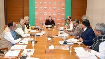 Sukhbir Singh Dalal, a former AAP MLA, joined the BJP on Saturday ahead of the Delhi assembly election (PTI) Sukhbir Singh Dalal, a former AAP MLA, joined the BJP on Saturday ahead of the Delhi assembly election (PTI)