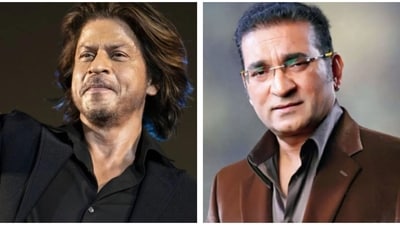 Abhijeet Bhattacharya sang for a number of films in the 90s that starred Shah Rukh Khan. Abhijeet Bhattacharya sang for a number of films in the 90s that starred Shah Rukh Khan.
