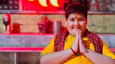 Abhinav Arora, 10, has nearly a million followers on Instagram, where he describes himself as India's youngest spiritual orator. (Instagram/@abhinavaroraofficial) Abhinav Arora, 10, has nearly a million followers on Instagram, where he describes himself as India's youngest spiritual orator. (Instagram/@abhinavaroraofficial)