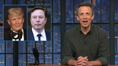 Seth Meyers critiqued the relationship between Elon Musk and Donald Trump, questioning its sustainability (Late Night/NBC) Seth Meyers critiqued the relationship between Elon Musk and Donald Trump, questioning its sustainability (Late Night/NBC)