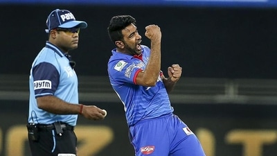 Ravichandran Ashwin during his time at Delhi Capitals (PTI)