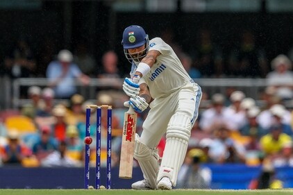 India's Virat Kohli has been dismissed multiple times while poking at deliveries outside the off stump. (AP) India's Virat Kohli has been dismissed multiple times while poking at deliveries outside the off stump. (AP)